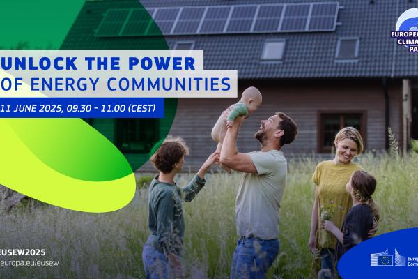 Register now! Discover the potential of energy communities at EU Sustainable Energy Week